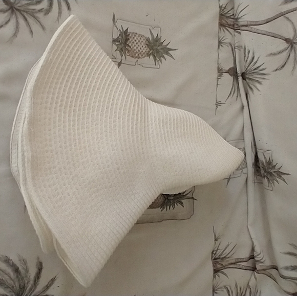 Hat Wide brim straw weaved style Hat adjustable wire trim - Picture 15 of 16